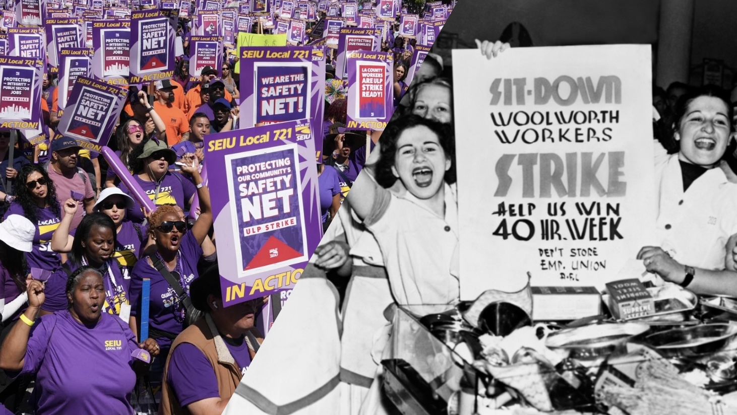 SEIU Local 721 protest