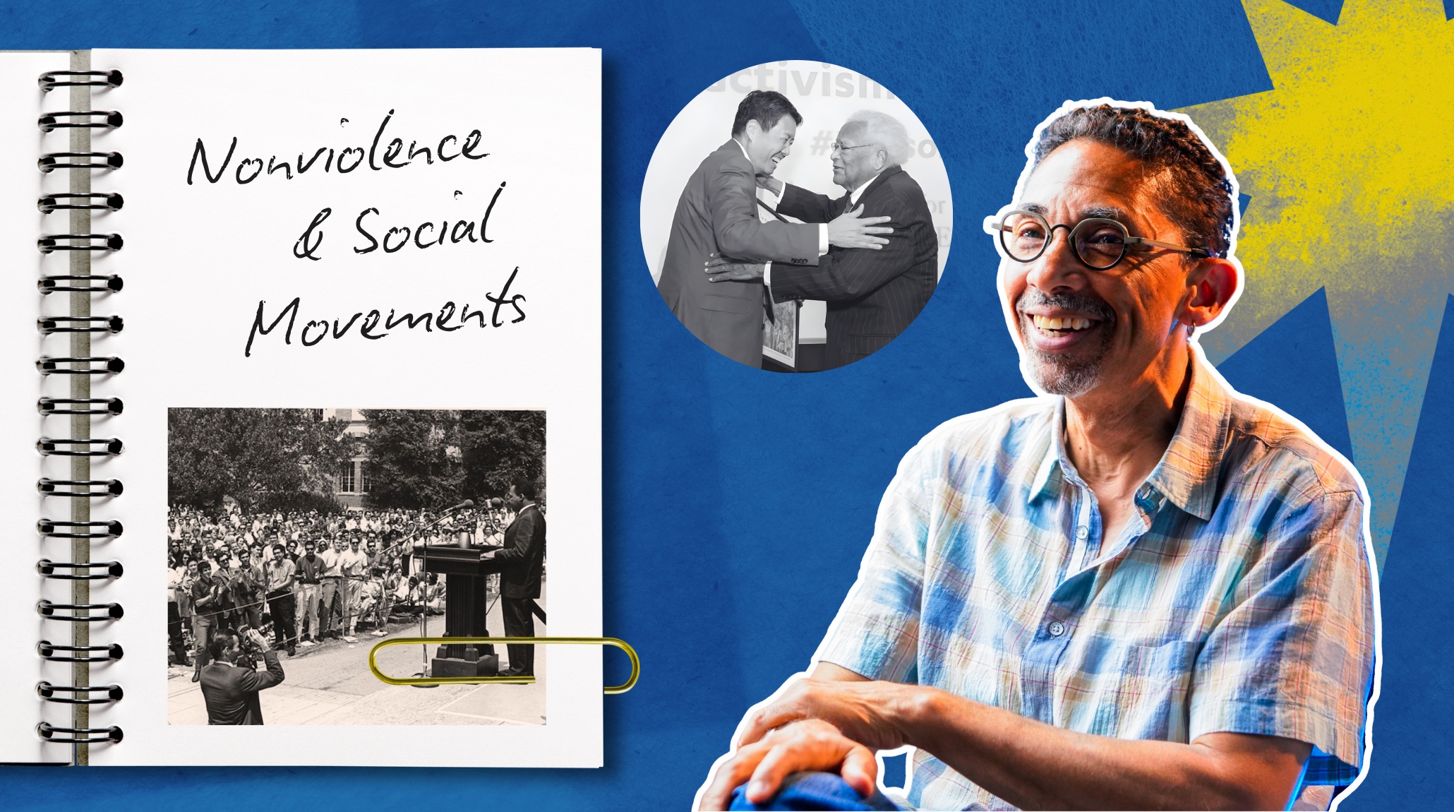 Nonviolence & Social Movements event flyer