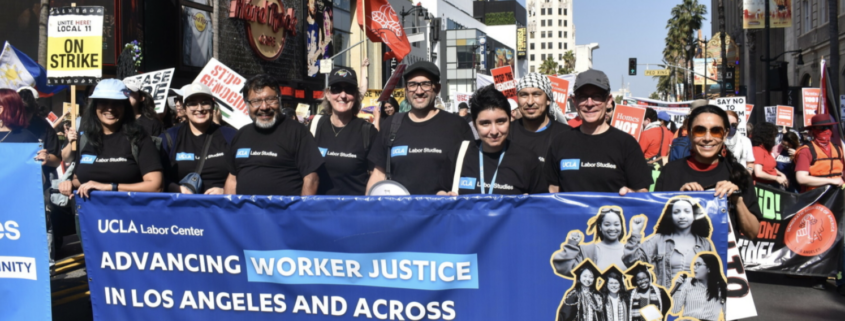 may day march group photo