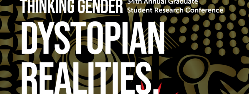 thinking gender 34th annual graduate student research conference banner