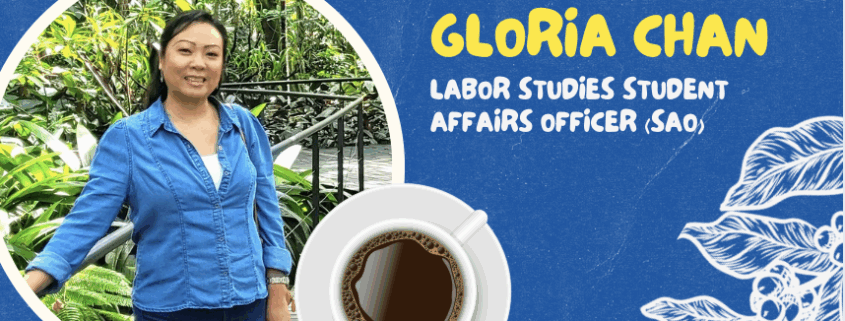 Drop-In Hour with Our Labor Studies SAO Gloria Chan